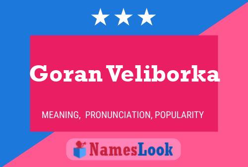 Poster del nome Goran Veliborka