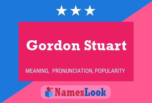 Poster del nome Gordon Stuart