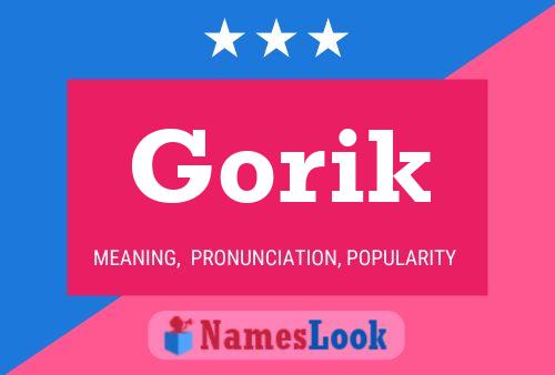 Poster del nome Gorik