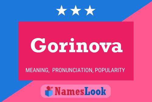 Poster del nome Gorinova