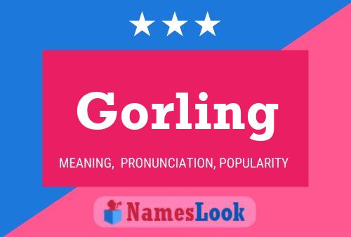 Poster del nome Gorling