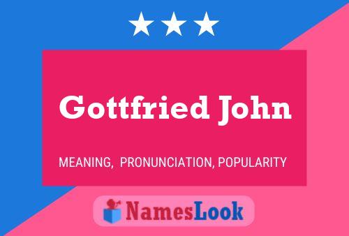 Poster del nome Gottfried John