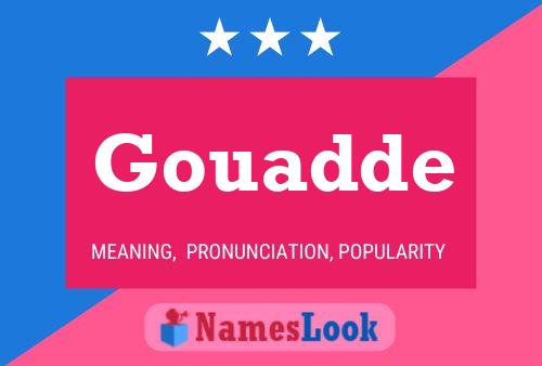 Poster del nome Gouadde