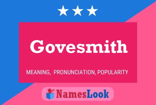 Poster del nome Govesmith