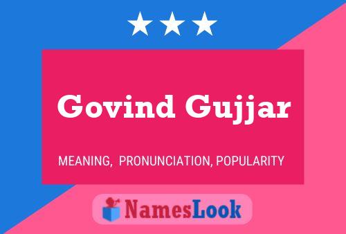 Poster del nome Govind Gujjar