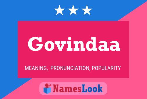 Poster del nome Govindaa