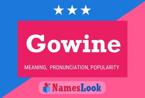 Poster del nome Gowine