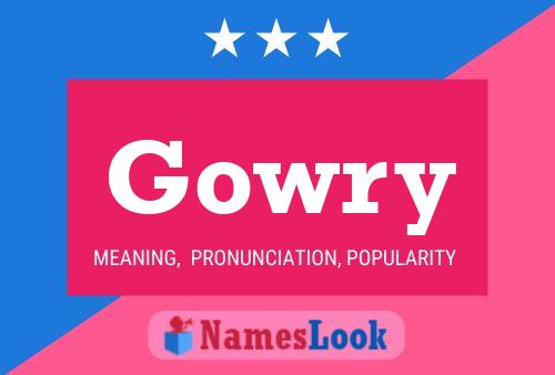 Poster del nome Gowry