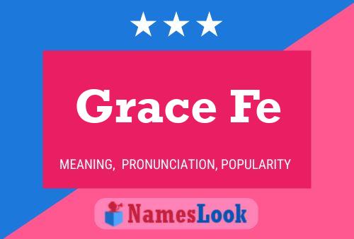 Poster del nome Grace Fe