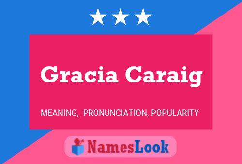 Poster del nome Gracia Caraig