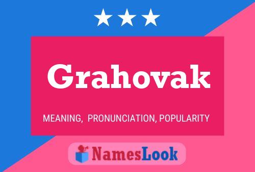 Poster del nome Grahovak