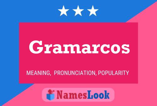 Poster del nome Gramarcos