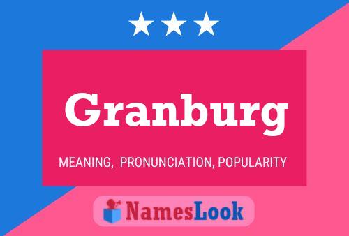 Poster del nome Granburg