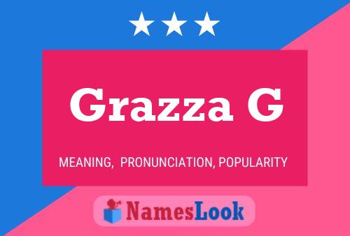 Poster del nome Grazza G