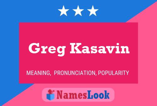 Poster del nome Greg Kasavin