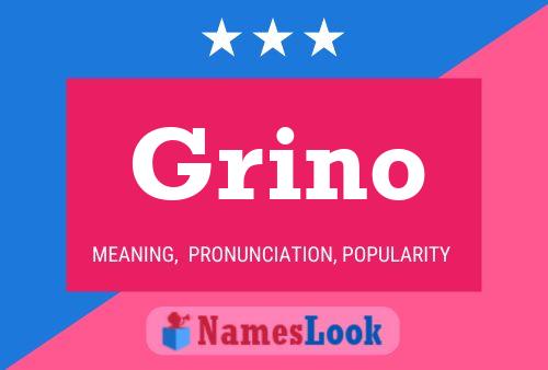 Poster del nome Grino