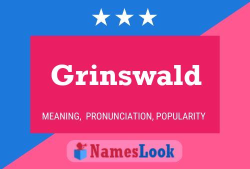 Poster del nome Grinswald