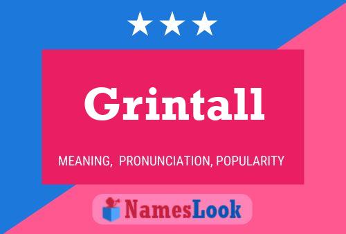 Poster del nome Grintall