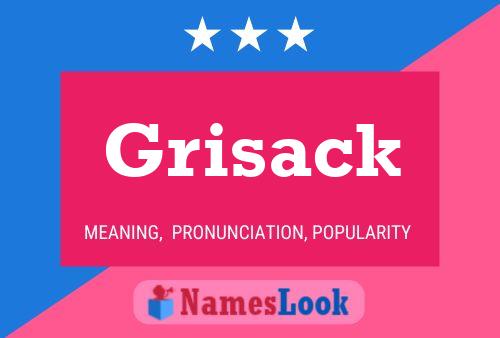 Poster del nome Grisack