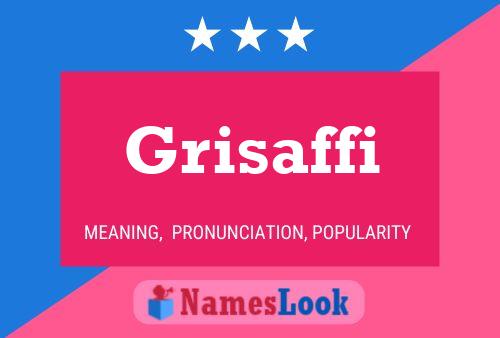 Poster del nome Grisaffi