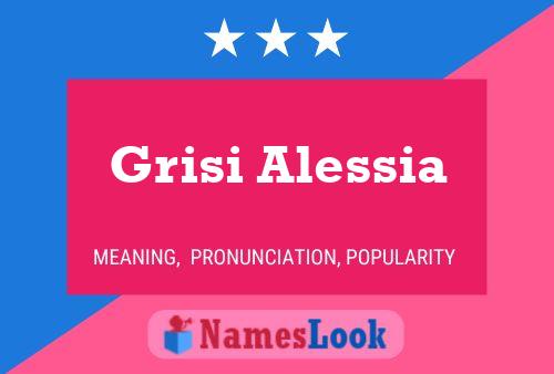 Poster del nome Grisi Alessia