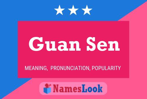 Poster del nome Guan Sen