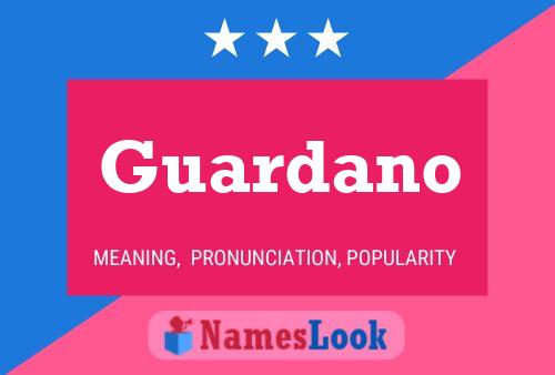 Poster del nome Guardano