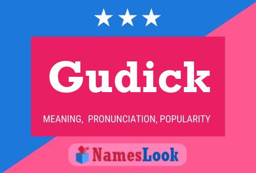 Poster del nome Gudick