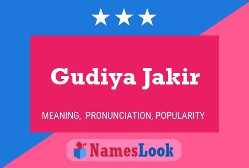 Poster del nome Gudiya Jakir