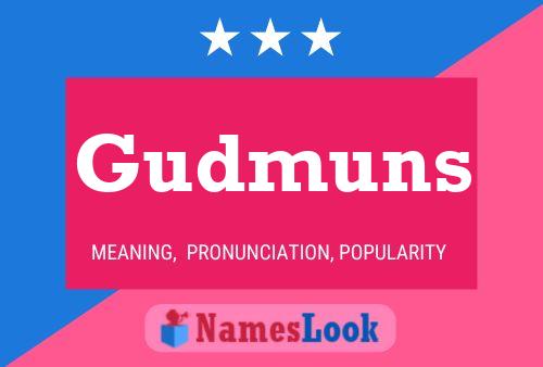 Poster del nome Gudmuns