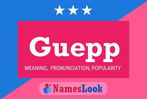 Poster del nome Guepp