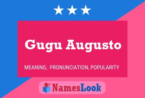 Poster del nome Gugu Augusto