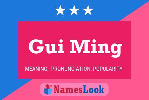 Poster del nome Gui Ming