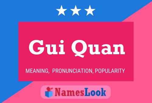 Poster del nome Gui Quan