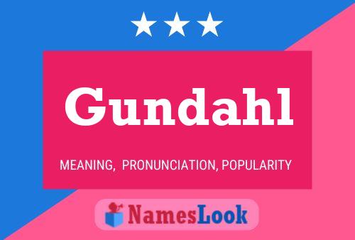 Poster del nome Gundahl