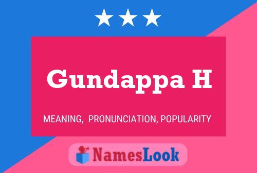 Poster del nome Gundappa H