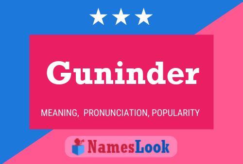 Poster del nome Guninder