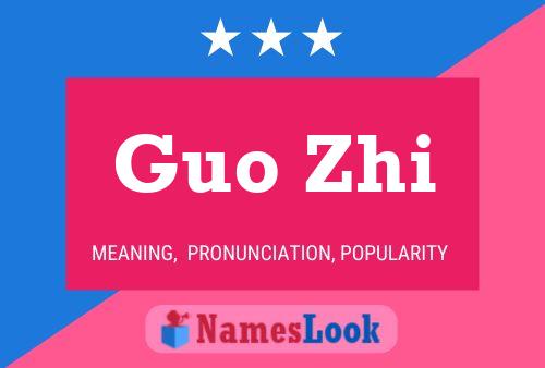 Poster del nome Guo Zhi