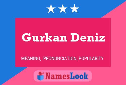 Poster del nome Gurkan Deniz