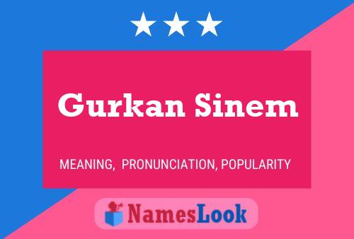 Poster del nome Gurkan Sinem