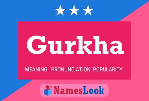 Poster del nome Gurkha