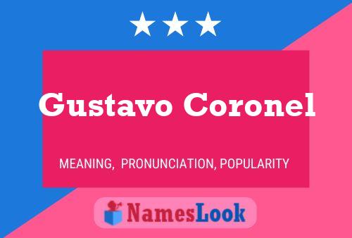 Poster del nome Gustavo Coronel