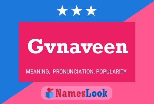 Poster del nome Gvnaveen