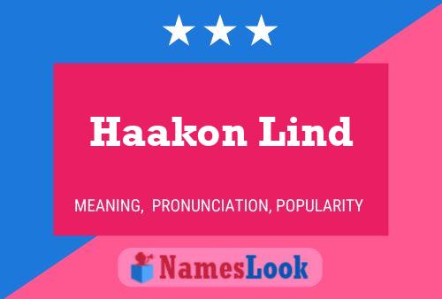 Poster del nome Haakon Lind