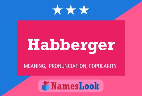 Poster del nome Habberger