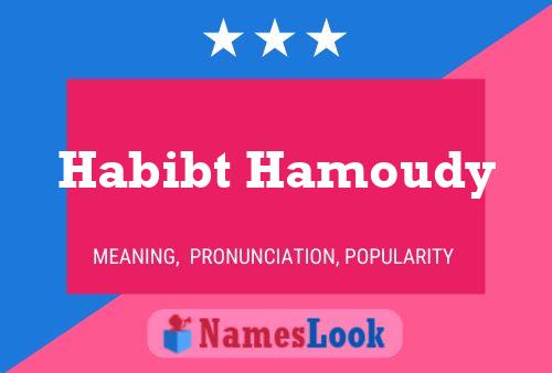 Poster del nome Habibt Hamoudy