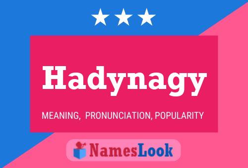 Poster del nome Hadynagy