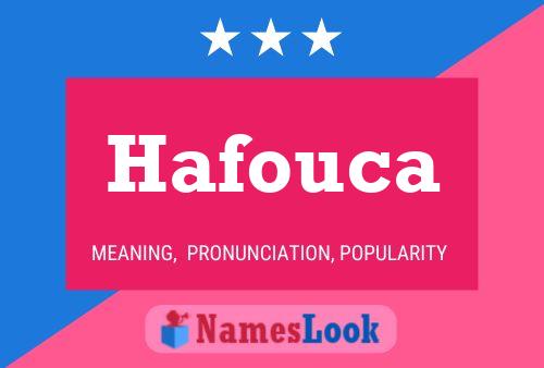 Poster del nome Hafouca