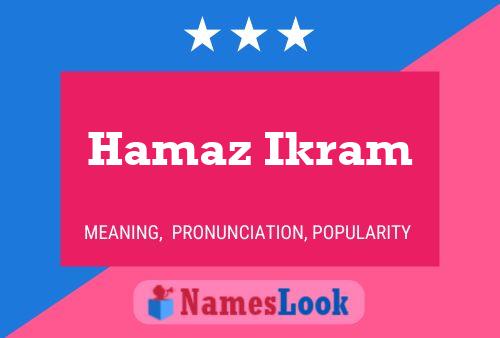 Poster del nome Hamaz Ikram