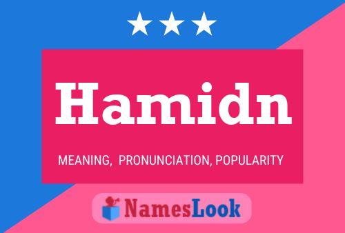 Poster del nome Hamidn